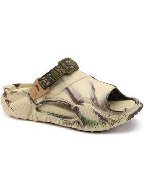 Men's Beige Green Orthopaedic Mules Recovery Sandals Summer Fascistic Casual